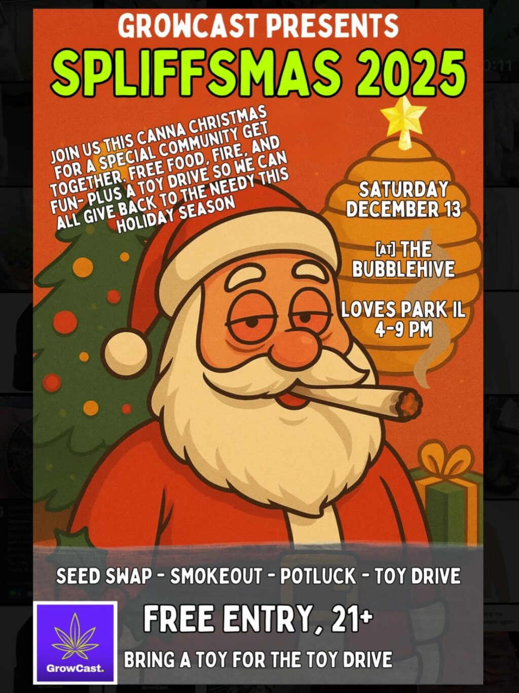 Instagram post from growcast. This post is in position 3.