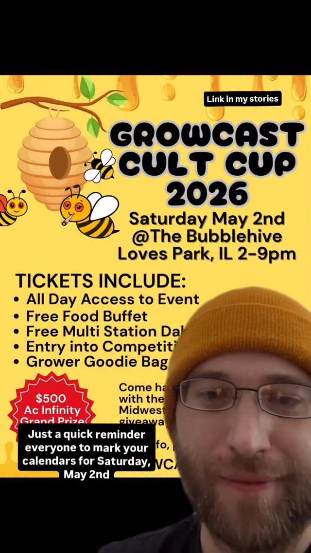 Instagram post from growcast. This post is in position 1.