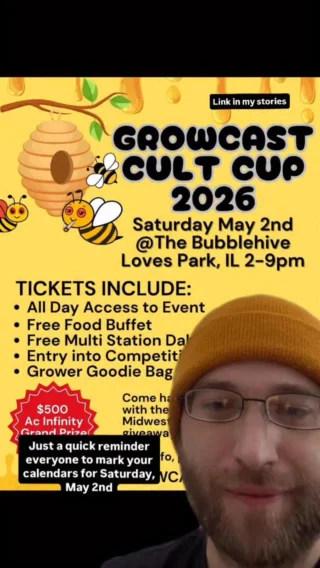 Instagram post from growcast. This post is in position 3.